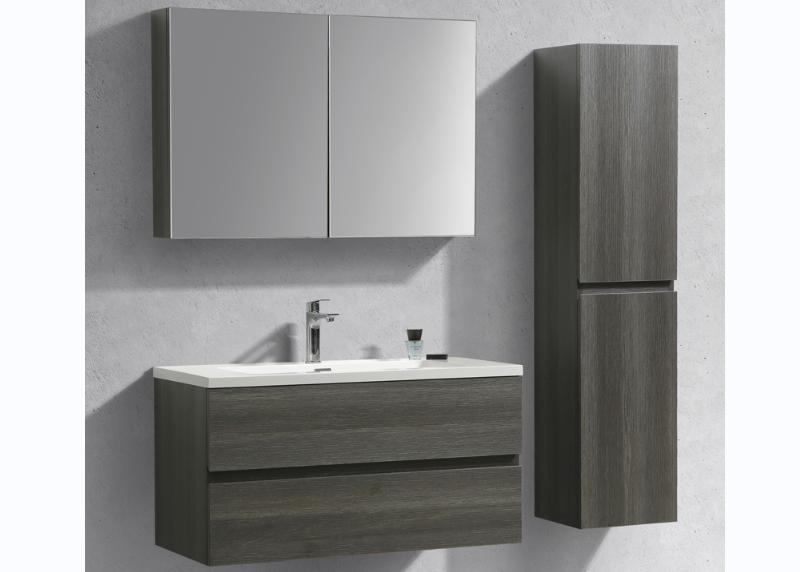 40 INCH Luxury Melamine Floating Bathroom vanity