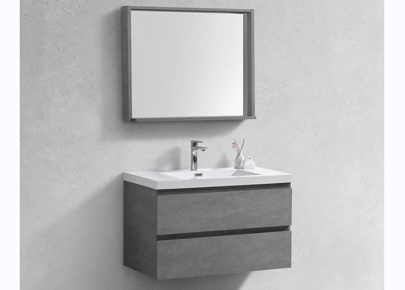 40 INCH Modern Melamine Floating Bathroom vanity