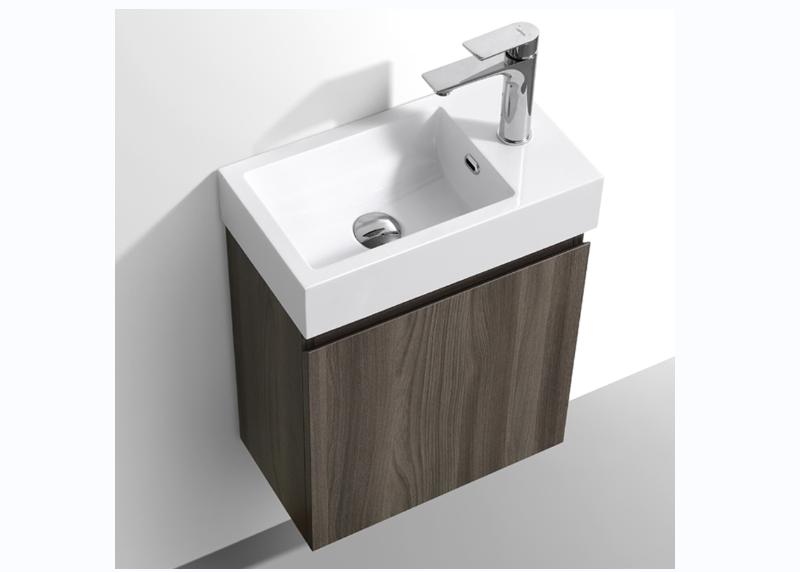 Modern Design 18 Inch Single Basin Storage Cabinet Bath Vanity