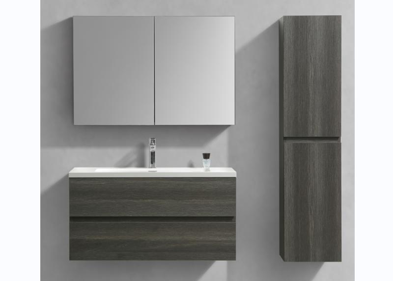 40 INCH Luxury Melamine Floating Bathroom vanity